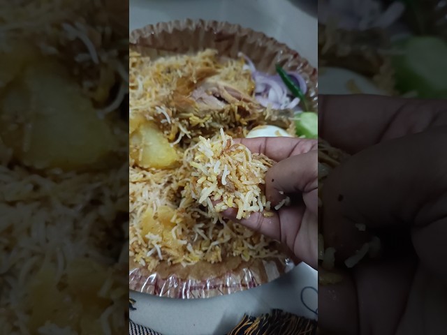 Chicken Biryani #kolkatabiryani #biryani #chicken #foodshorts #ytshorts #foodie #streetfood #yum