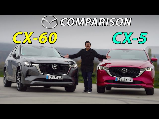 Mazda CX-5 vs Mazda CX-60 (CX70) comparison REVIEW!