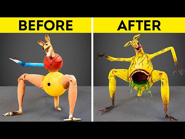 Zoochosis Mutant Animal Transformation 🦘 REAL vs SCARY Epic Crafts