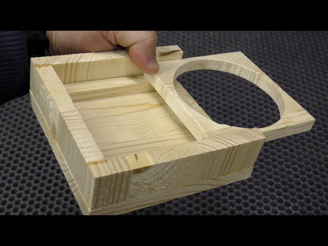 An ingenious homemade product made of wood !!! Diy Projects