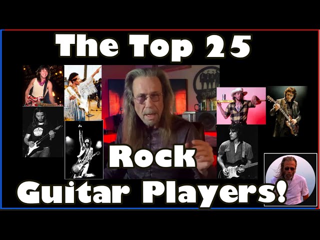 Who Are the Top 25 Rock Gutarists? Let the Tribe Decide! #jimmypage #jimihendrix #jeffbeck