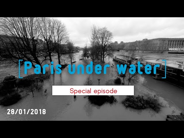 Paris under water (floods in Paris, january 2018)