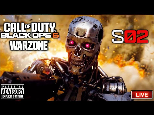 Hasta La Vista, Baby😈 BO6 Warzone S2 Terminator Event Live