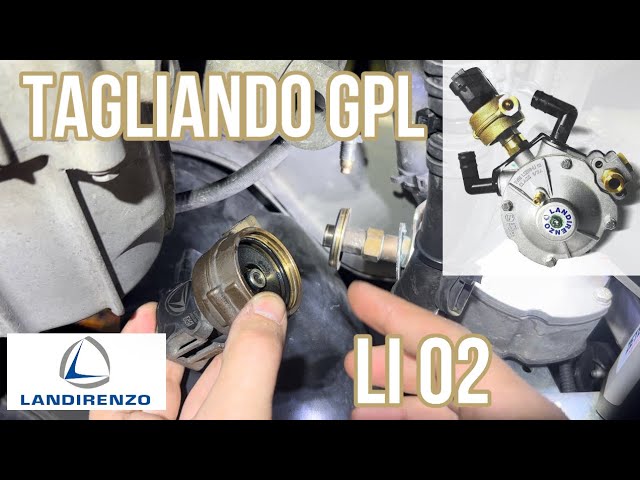 CAMBIO FILTRI GPL LANDIRENZO LI 02 + ADDITIVO #sintoflon #cleangas