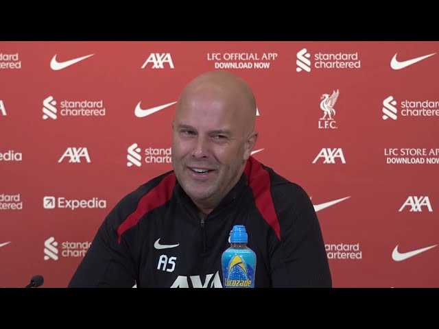 "i REALLY, REALLY WANT ANGE TO WIN A TROPHY!" PRESS CONFERENCE: Arne Slot: Tottenham v Liverpool