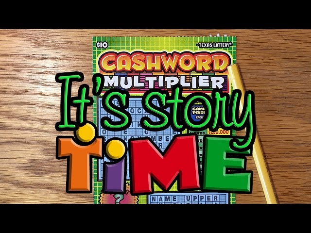 It's Story Time with Fixin To Scratch! 1X $10 Cashword Multiplier