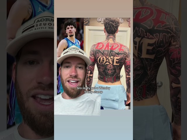 LaMelo Ball's New Back Tattoos Are INTENSE