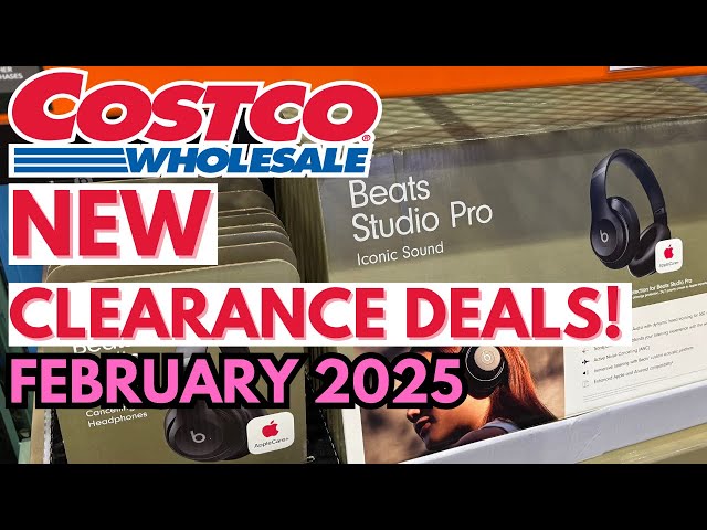 Costco NEW Clearance Deals for FEBRUARY 2025!