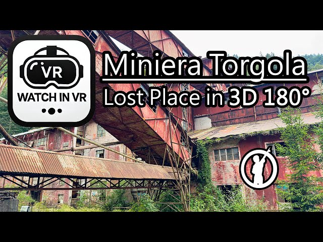 8K VR180 3D - Miniera Torgola Lost Place, Italy