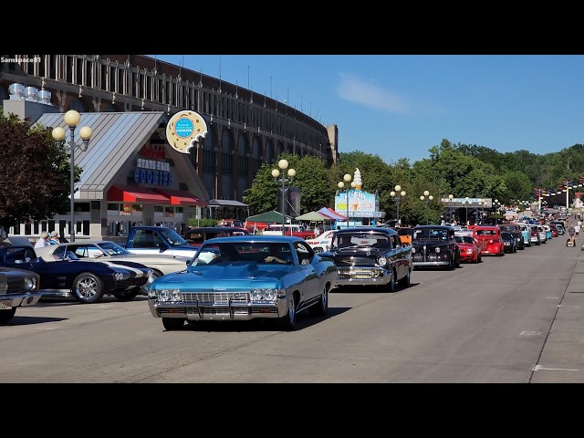 Classic car show marathon USA car shows I vlog old cars old trucks classic cars hot rods 2024 & back