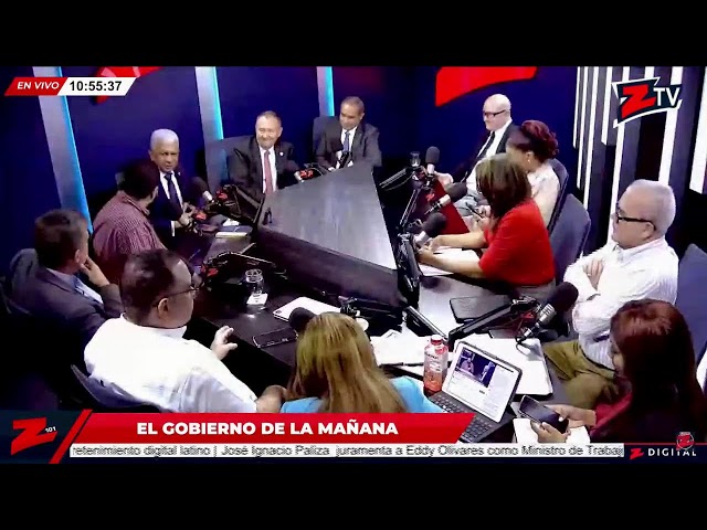 En Vivo | Entrevista en el Programa "El Gobierno de la Mañana" por @z101digital