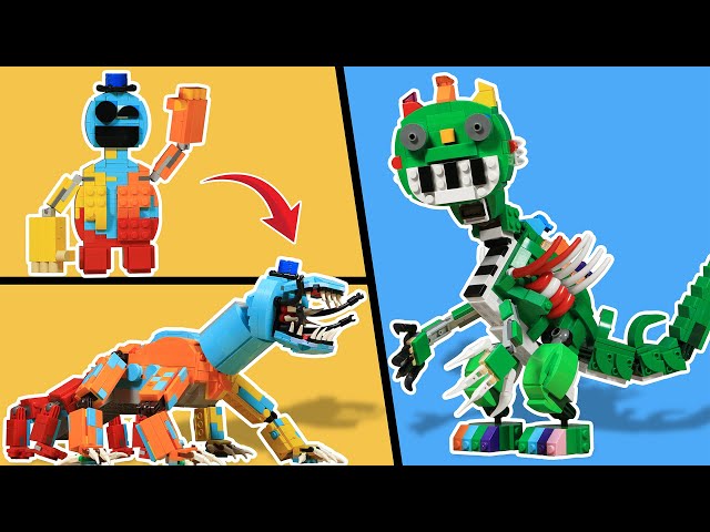 Lego POPPY PLAYTIME 4  I Built Every NEW Character in Chapter 4 | Cursed Lego