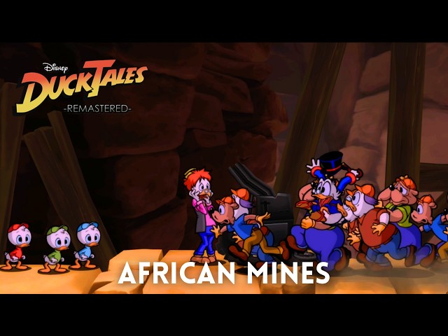 DuckTales Remastered - Walkthrough 4K 60FPS HDR - African Mines (Hard)