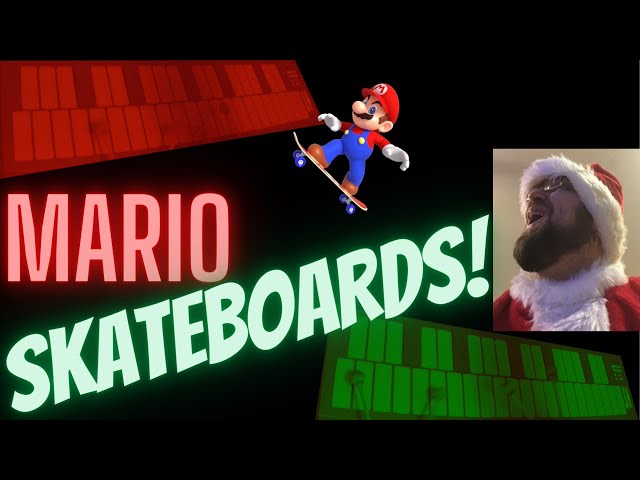 "Silent Night" (electronic version) on Pearl Malletstation with Super Mario Bros. Skateboarding