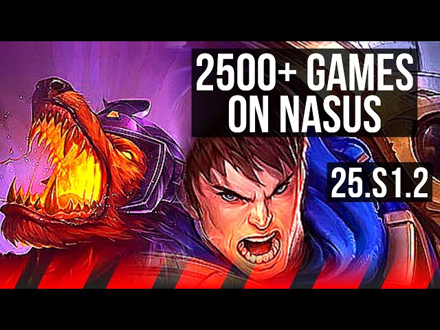 NASUS vs GAREN (TOP) | 2500+ games | NA Master | 25.S1.2