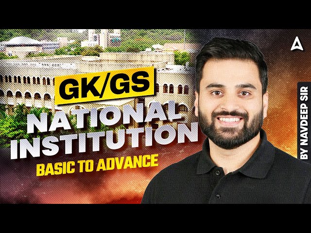 SSC CGL 2025 GK GS Classes | National Institution | CGL Foundation Batch | Navdeep Sir