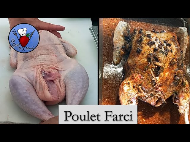 Boneless Whole Chicken | Stuffed with Mushrooms