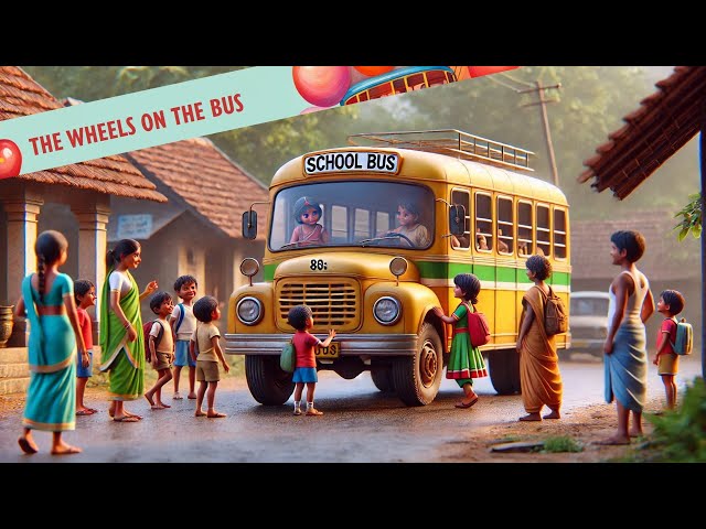 The Wheels on the Bus Enjoy the classic nursery rhyme brought to life with colorful | #bmlittlestars