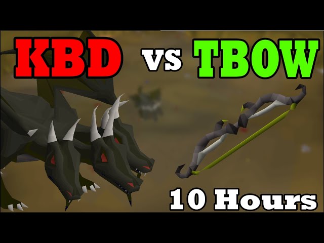 OSRS Twisted Bow VS KBD | Tbow is OP