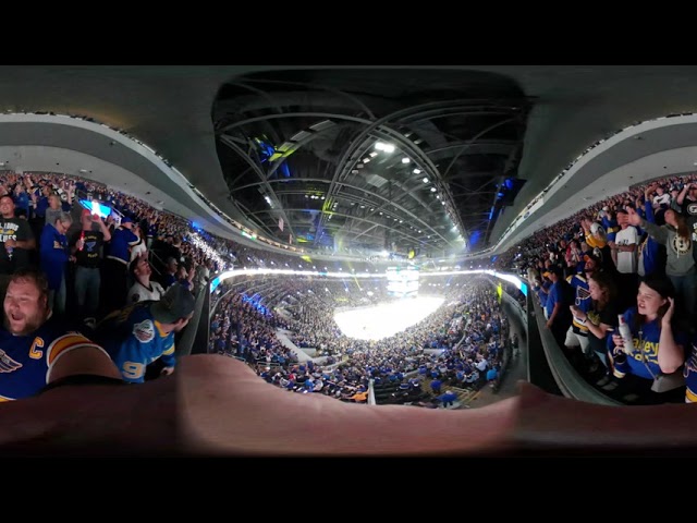 The Saint Louis Blues win The Stanley Cup 360 Video