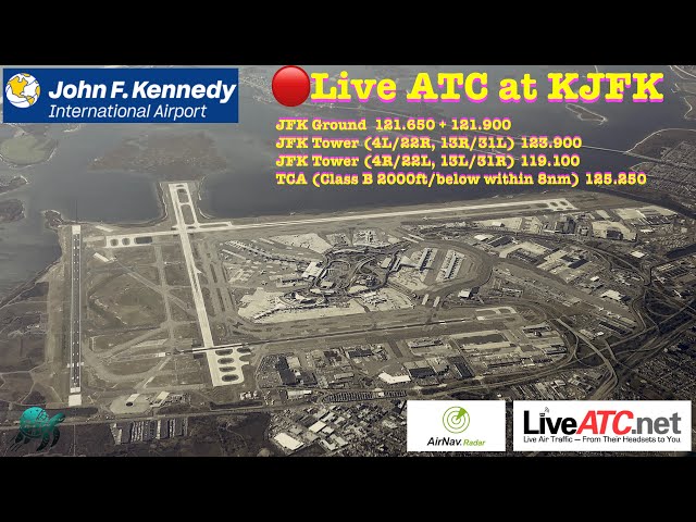 Beta🔴Live ATC LGA + JFK Approach | Travel Updates | Delays | Cancellations | Weather