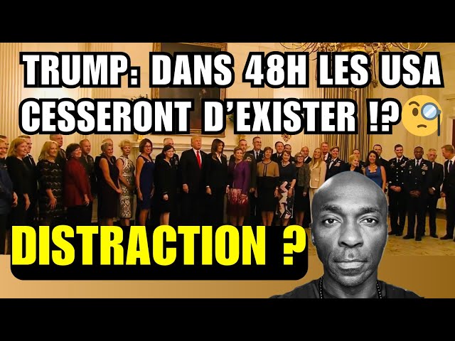 RVOA NEWS-DONALD TRUMP A-T-IL DIT QUE L'AMÉRIQUE CESSERA D'EXISTER DANS 48 HRS ? Mohamed Diallo Live