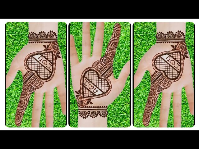 valentine day spc mehndi design simple/// 2025 valentine day spc mehndi design simple