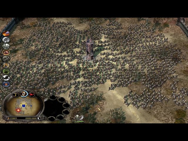 Spending 10.000 Command Points on Explosive Mines (Isengard) - LOTR BFME 2