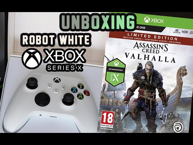 Unboxing Robot White XBOX SERIES X | S // Assassin's Creed Valhalla Limited Edition