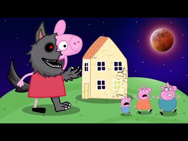 Peppa Family, Run!!! Peppa Pig Funny Animation