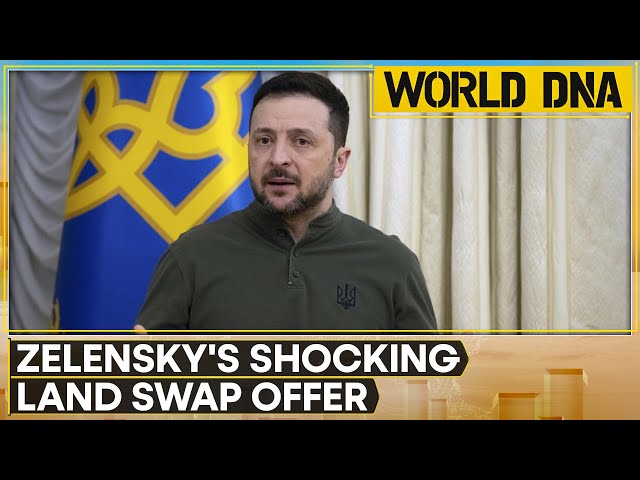 Russia-Ukraine War: Ukraine's Zelensky Offers Land Swap to End War With Russia |  World DNA LIVE