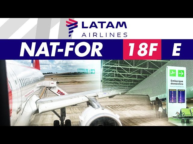 VOANDO DE NATAL A FORTALEZA | LATAM A321. [4K|CC]