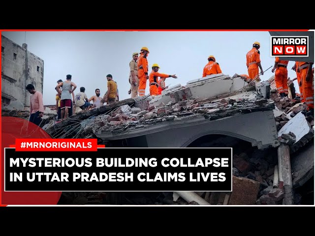 UP Building Collapse: Barabanki 3-Storey Building Collapse | 2 Killed, Rescue Ops on