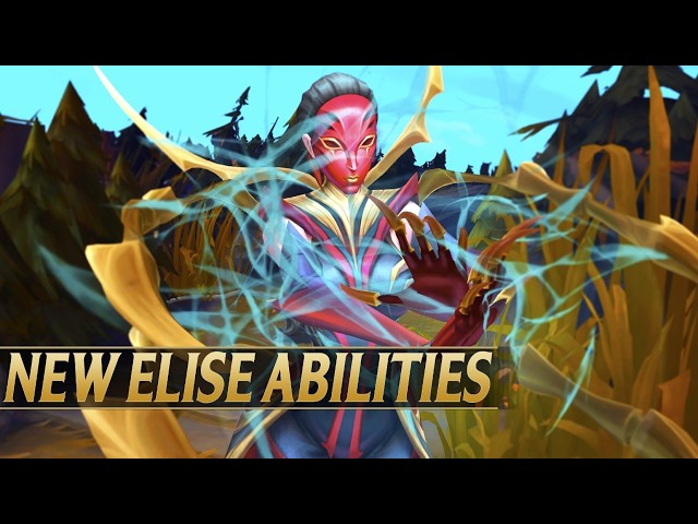 ELISE NEW W & ULT CHANGES - League of Legends