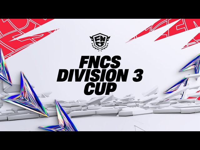 🔴 LIVE ! - Fortnite FNCS DIVISION 3 CUP 🔴 FORTNITE INDIA LIVE !