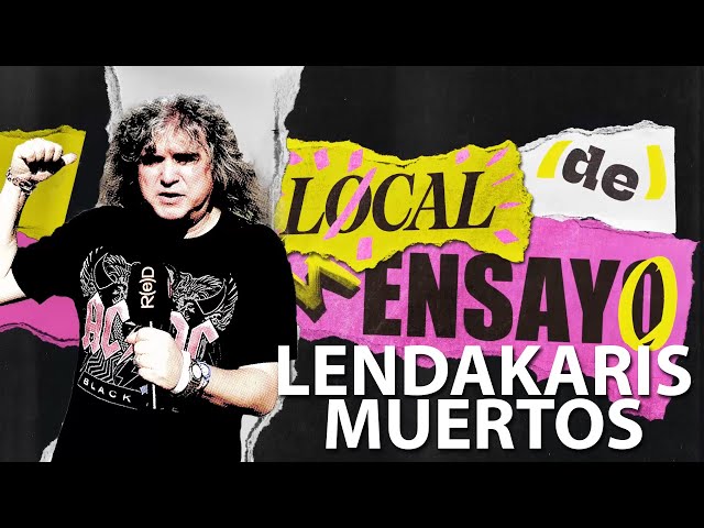 Hablando del NUEVO DISCO de LENDAKARIS MUERTOS | LOCAL DE ENSAYO