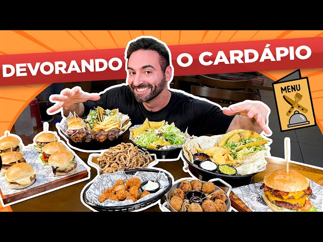 COSTELA, HAMBURGUER & COMIDA MEXICANA!! | DEVORANDO CARDÁPIOS