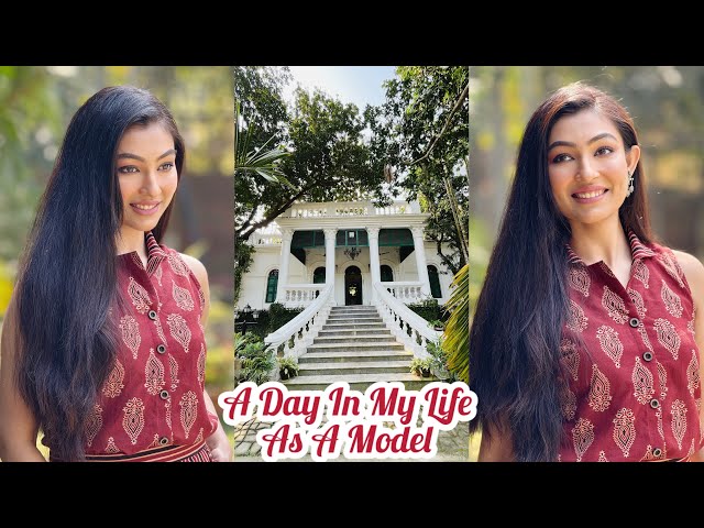 A Day In My Life As A Model || Vlog || Shooting || Kolkata vlog || Lifestyle || BTS @wonderantara