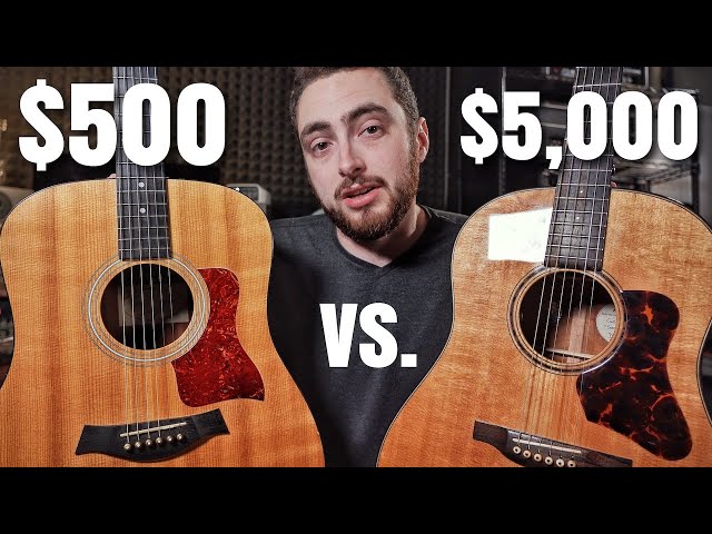 Can You Hear The Difference? First Acoustic vs. Dream Acoustic Guitar