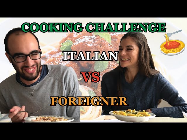 ITALIAN VS FOREIGNER, Pasta Cooking Challenge 🍝