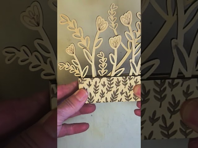 Assemble a Gift Card Holder #laserfocusedus #svg #lasercut #xtool #glowforge #giftcardholder