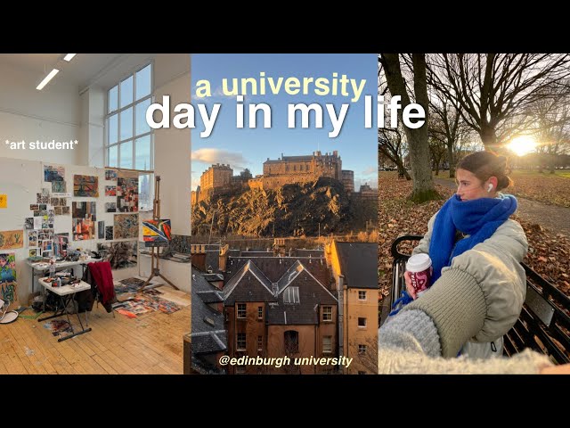 day in my life at edinburgh university | productive