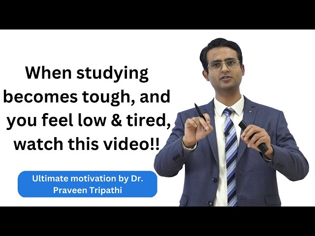 When you feel low & tired, watch this video!! Ultimate motivational video #neet #neetpg #neetpg2023