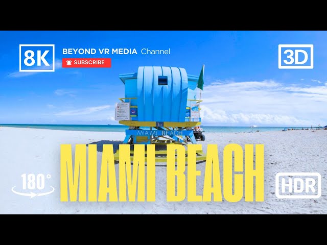 Top 5 Things to do in Miami Beach. VR 180 3D. Top Attractions, Hidden Gems & Perfect Day Itinerary!