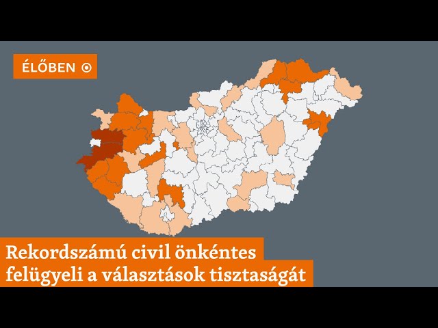 Rekorszámú civil önkéntes felügyeli a választások tisztaságát