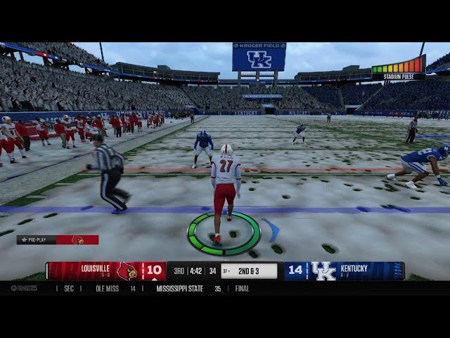 EA SPORTS College Football INSANE CATCH AND JUKE