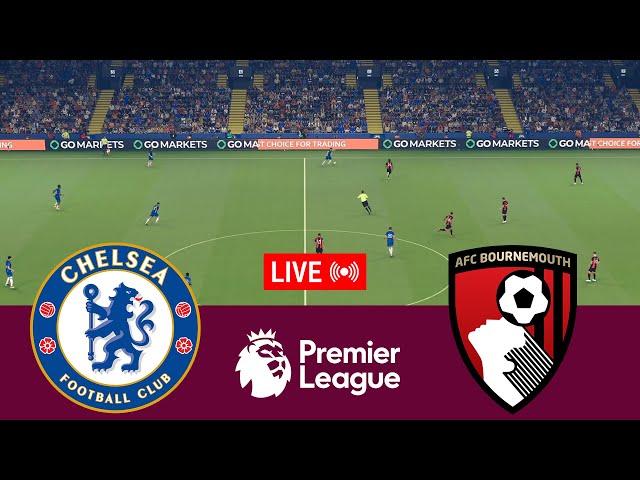 [LIVE] Chelsea vs Bournemouth Premier League 24/25 Full Match - Video Game Simulation