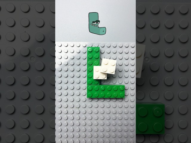 Write three words with the letter L #alphabetlore #shortsvideo #relaxing #satisfying #lego