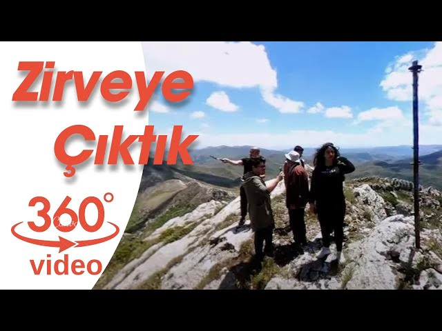 Sivas Asarcık Köyü Yel Pınar Zirvesi, Yelpınar'ın zirvesinden 360 derece manzara. #360 Dağ manzarası