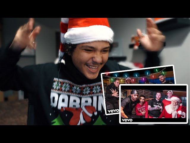 JALLOW REACTS TO SIDEMEN CHRISTMAS SONGS!!! BEST CHRISTMAS SONG? ft KSI & JME